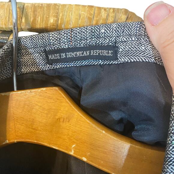 Versini 100% Silk Blazer Jacket Men’s R50 Gray Two Button Made in Dominican - Picture 5 of 11